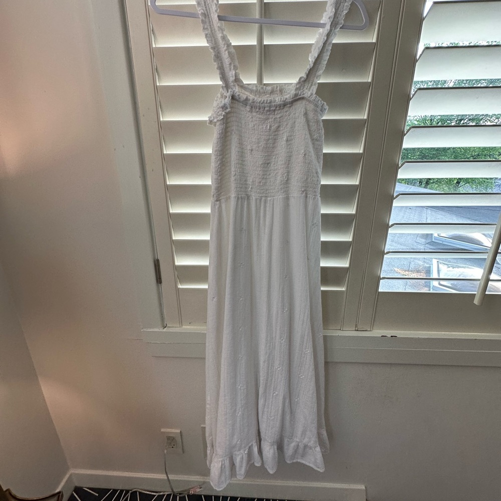 Aspiga Rihanna Embroidered Sundress in White, size XS - Picture 4 of 8